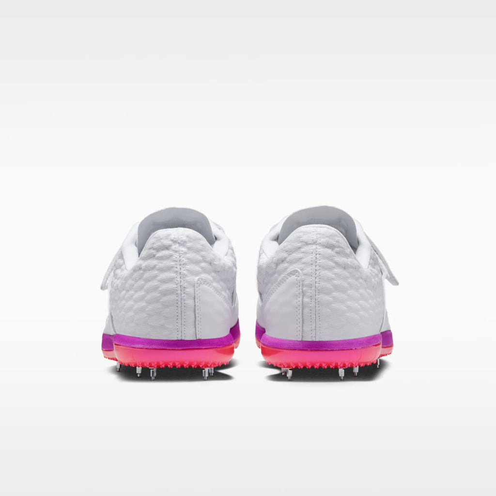 Nike High Jump Elite Track & Field Jumping Spikes - White/Bright Crimson/Hyper Violet/Obsidian - Image 6