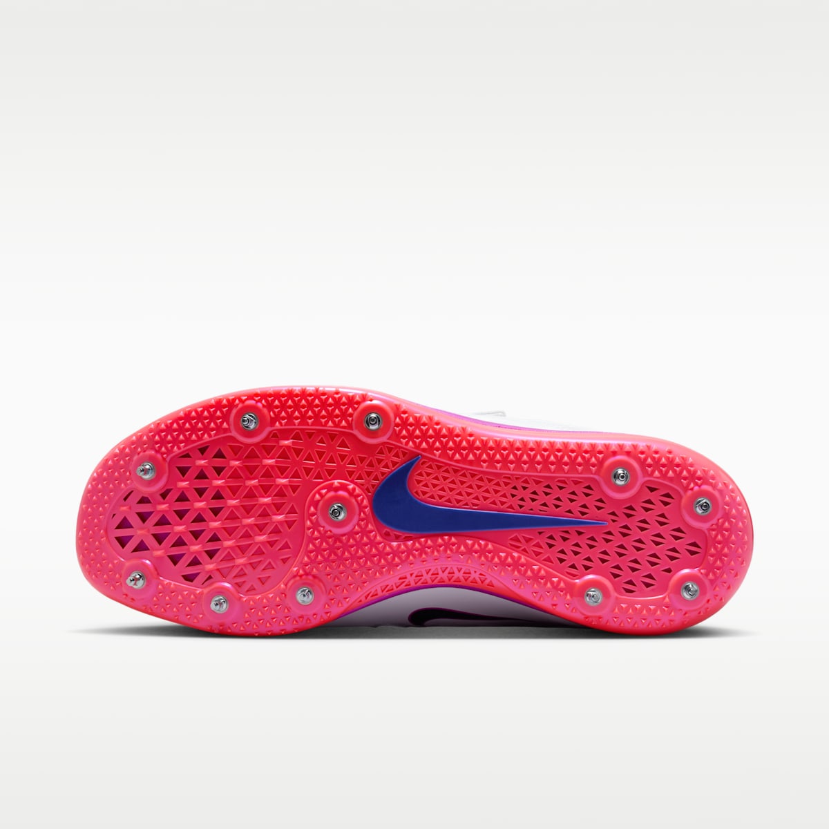 Nike High Jump Elite Track & Field Jumping Spikes - White/Bright Crimson/Hyper Violet/Obsidian - Image 2