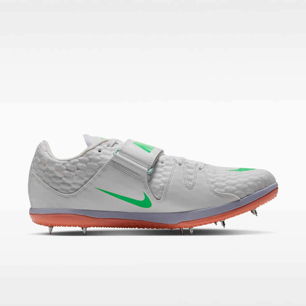 Nike High Jump Elite Track & Field Jumping Spikes - Summit White/Atomic Pink/Palest Purple/Electro Green - Image 3