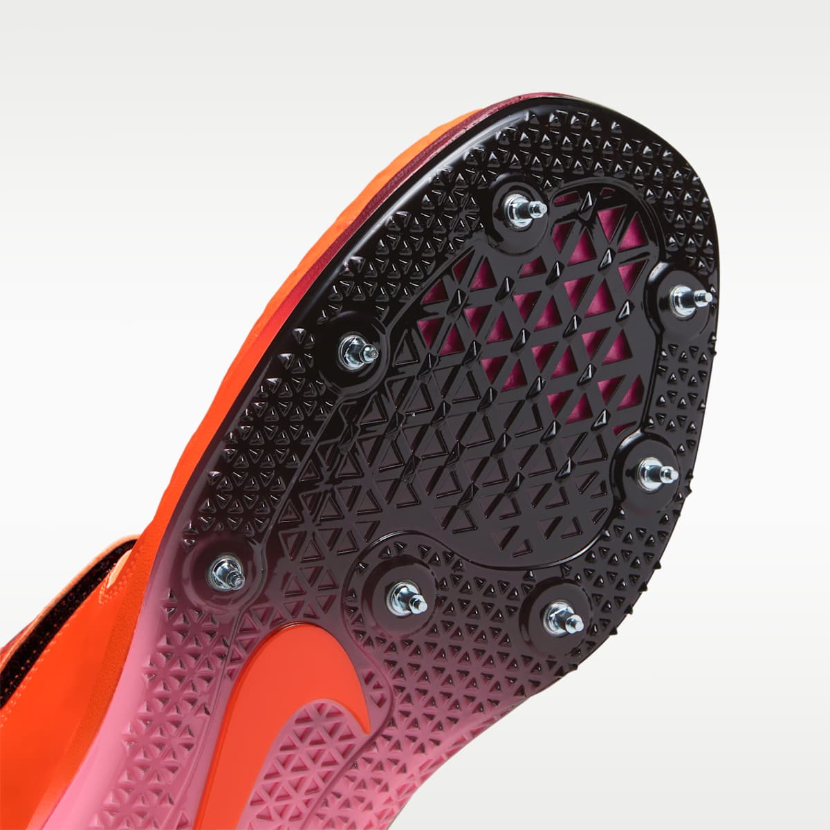 Nike High Jump Elite Track & Field Jumping Spikes - Hyper Crimson/Bordeaux/Hyper Orange/Pink Spell - Image 7
