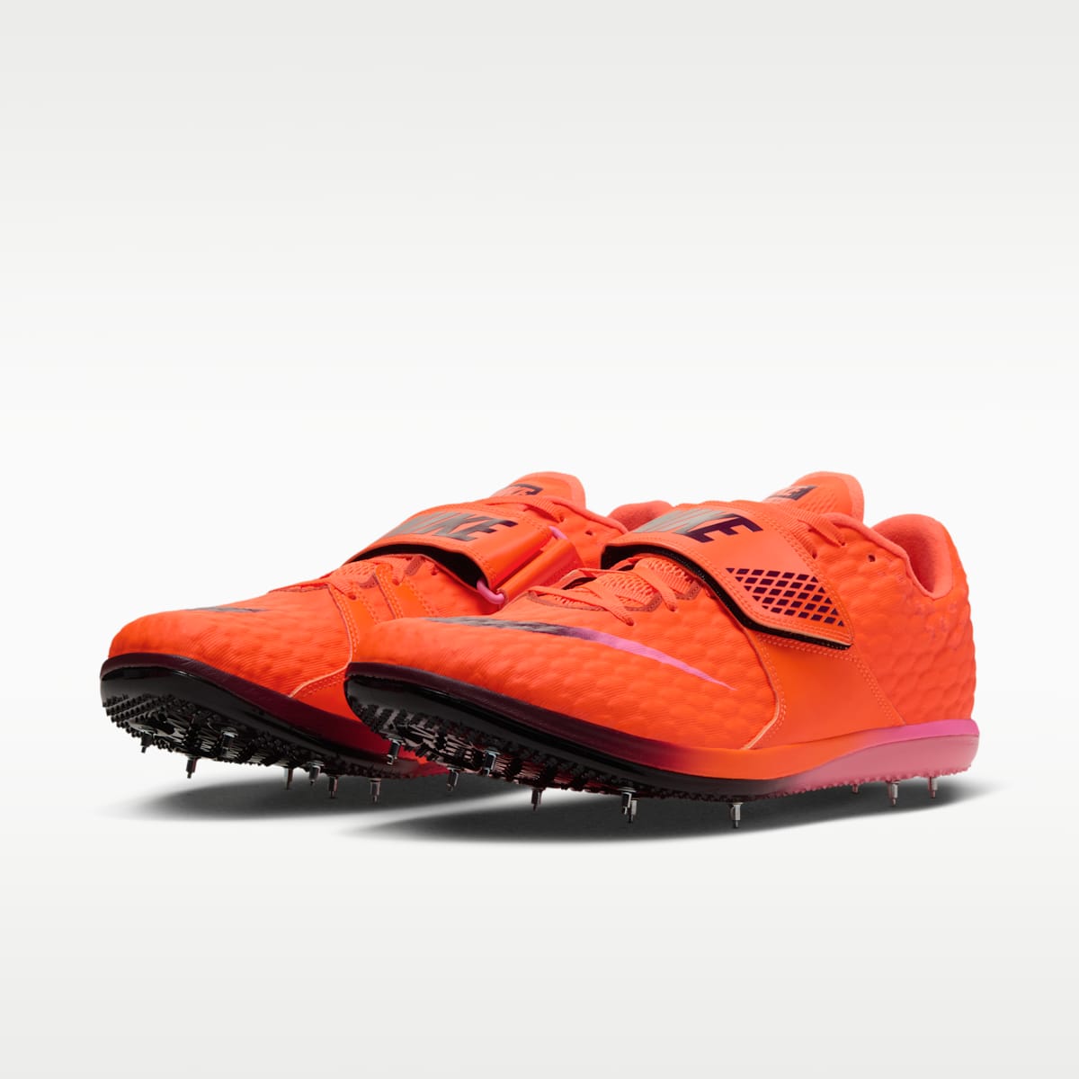 Nike High Jump Elite Track & Field Jumping Spikes - Hyper Crimson/Bordeaux/Hyper Orange/Pink Spell - Image 5