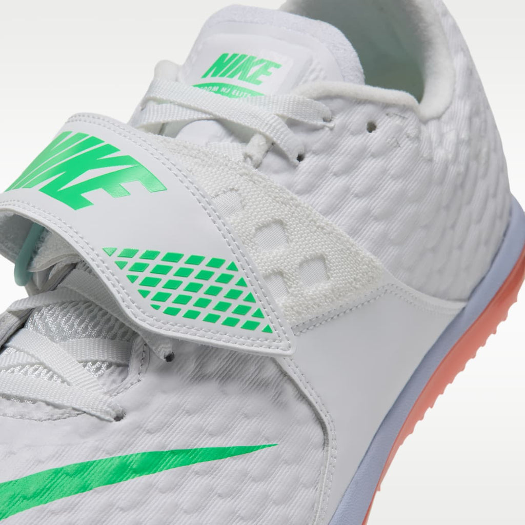 Nike High Jump Elite Track & Field Jumping Spikes - Summit White/Atomic Pink/Palest Purple/Electro Green - Image 8