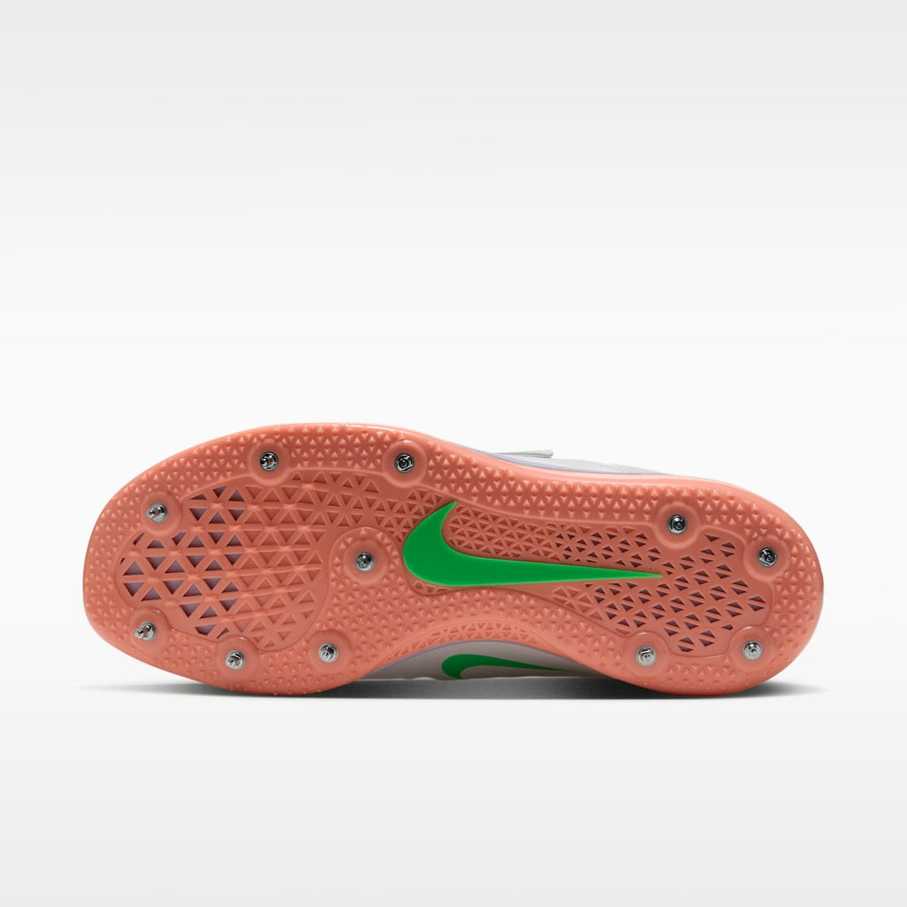 Nike High Jump Elite Track & Field Jumping Spikes - Summit White/Atomic Pink/Palest Purple/Electro Green - Image 2