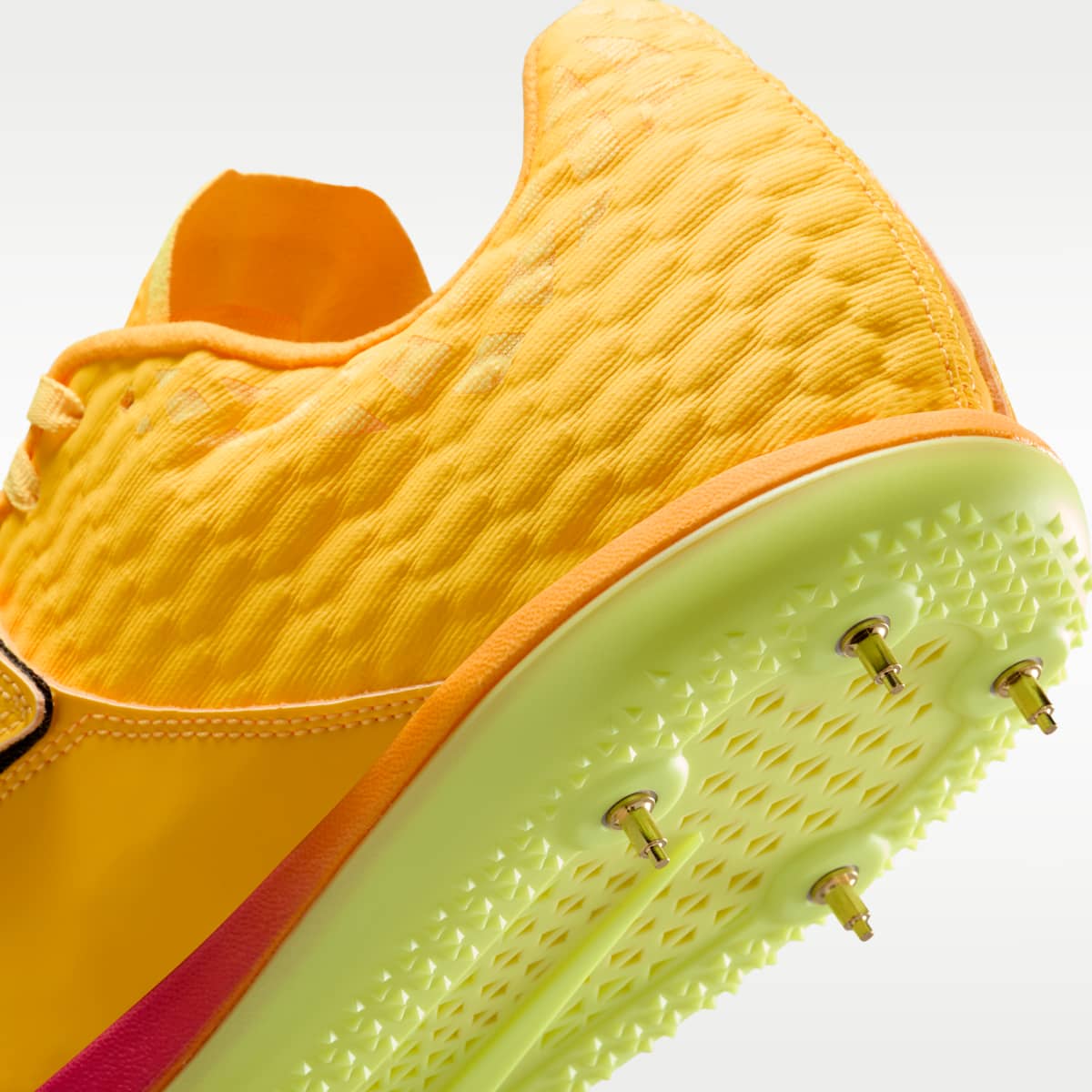 Nike High Jump Elite Track & Field Jumping Spikes - Citron Pulse/Mega Blue/Vivid Purple/Indigo Burst - Image 9