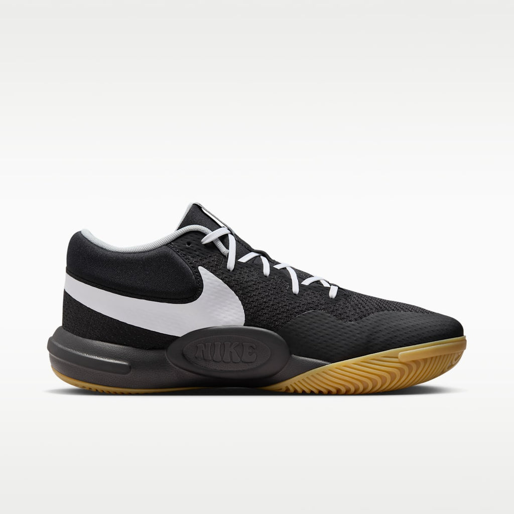 Nike Hyperquick Volleyball Shoes - Black/Flat Silver/White - Image 3