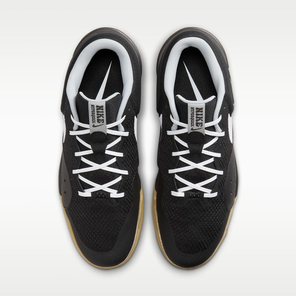 Nike Hyperquick Volleyball Shoes - Black/Flat Silver/White - Image 4