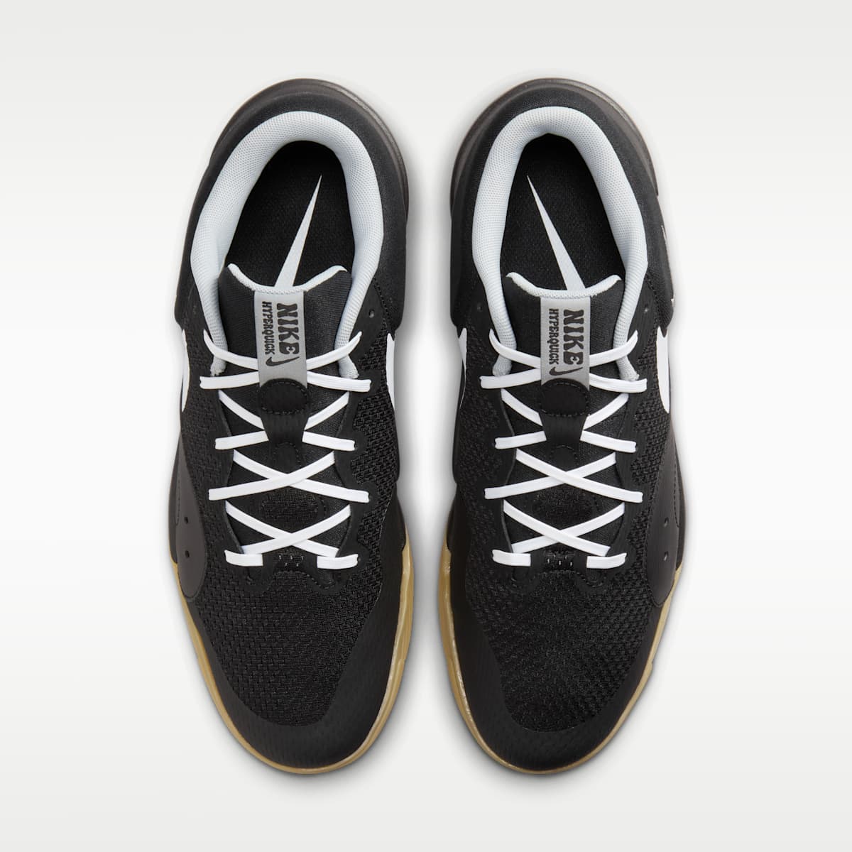 Nike Hyperquick Volleyball Shoes - Black/Flat Silver/White - Image 4