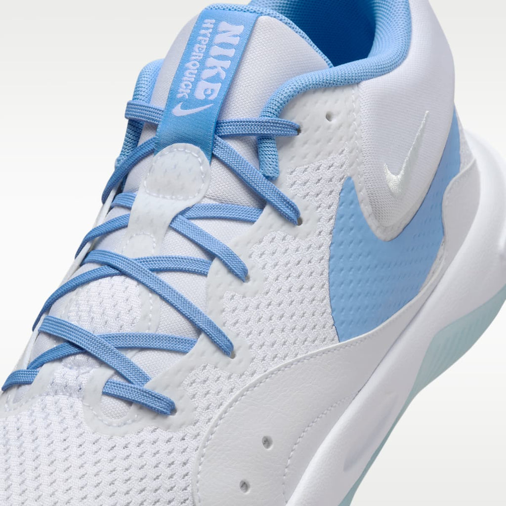 Nike Hyperquick Volleyball Shoes - White/Pure Platinum/Valor Blue - Image 7