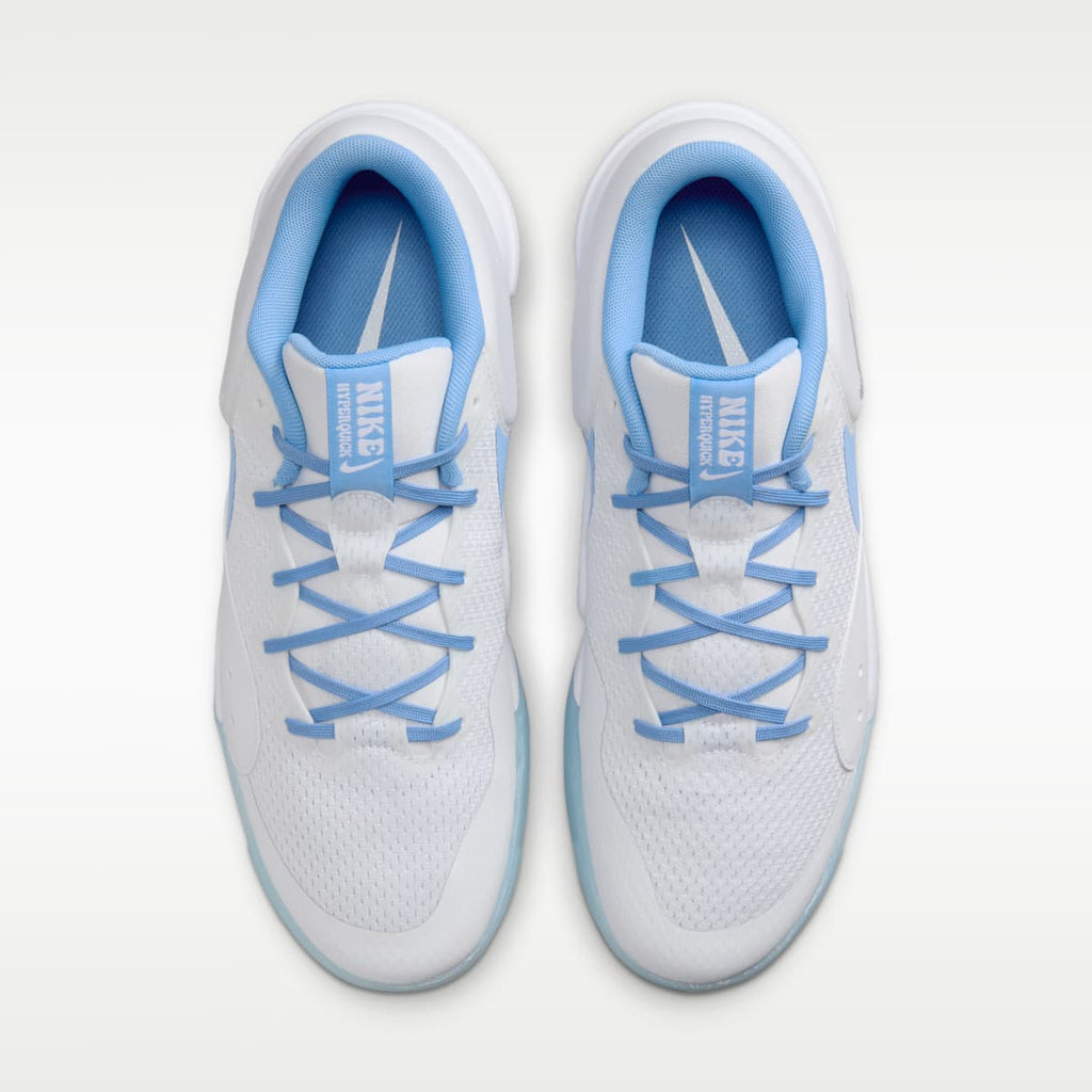 Nike Hyperquick Volleyball Shoes - White/Pure Platinum/Valor Blue - Image 4