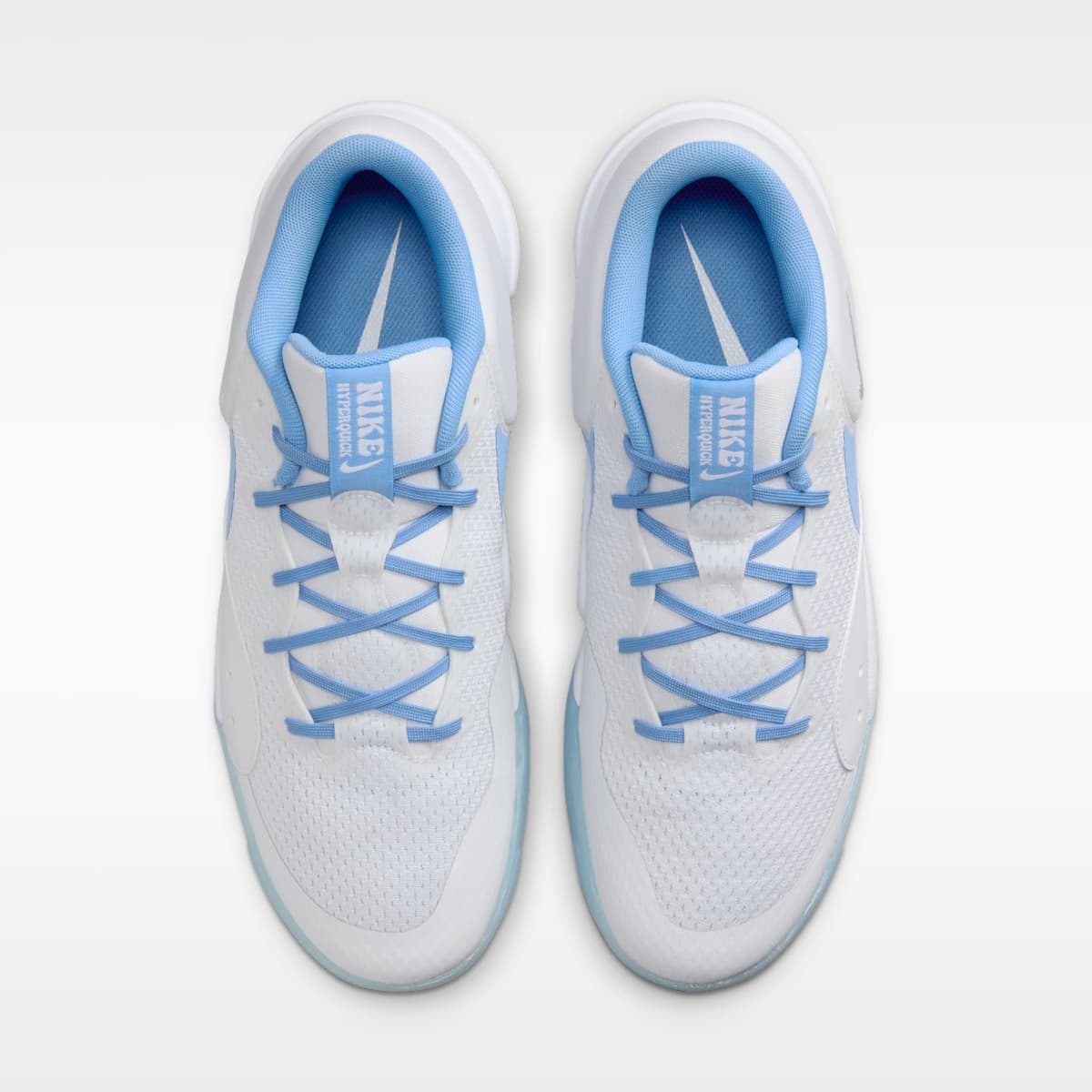 Nike Hyperquick Volleyball Shoes - White/Pure Platinum/Valor Blue - Image 4