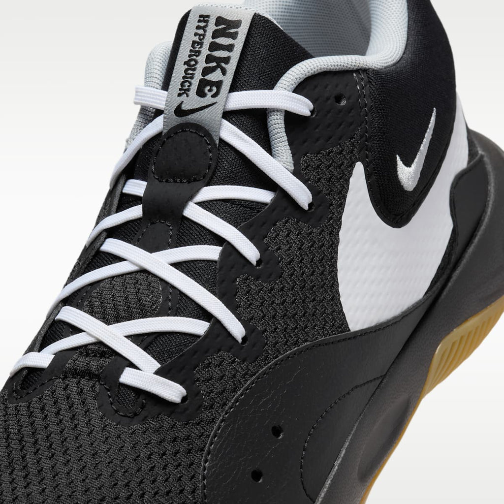 Nike Hyperquick Volleyball Shoes - Black/Flat Silver/White - Image 7