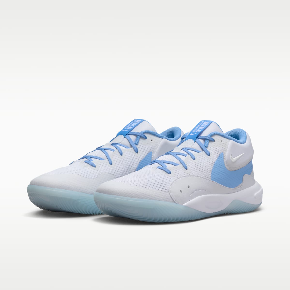 Nike Hyperquick Volleyball Shoes - White/Pure Platinum/Valor Blue - Image 5