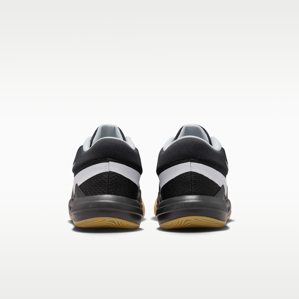 Nike Hyperquick Volleyball Shoes - Black/Flat Silver/White - Image 6