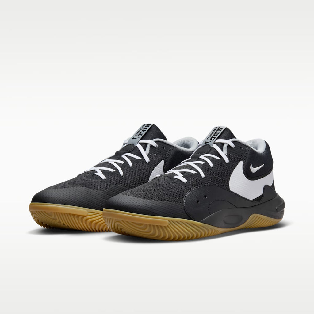 Nike Hyperquick Volleyball Shoes - Black/Flat Silver/White - Image 5