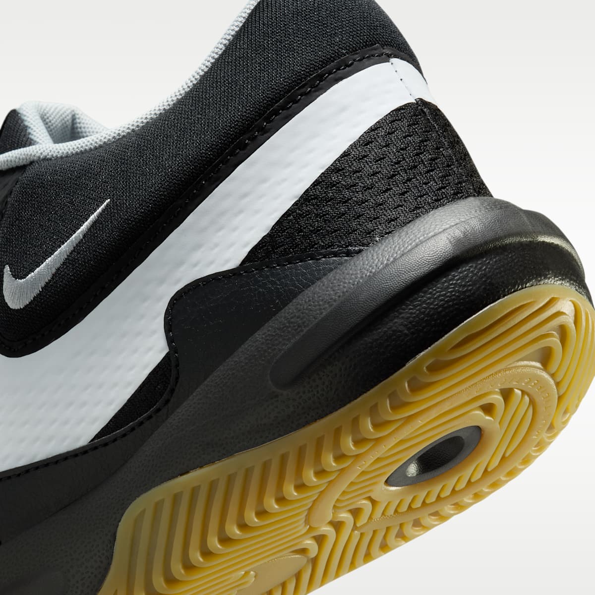 Nike Hyperquick Volleyball Shoes - Black/Flat Silver/White - Image 8