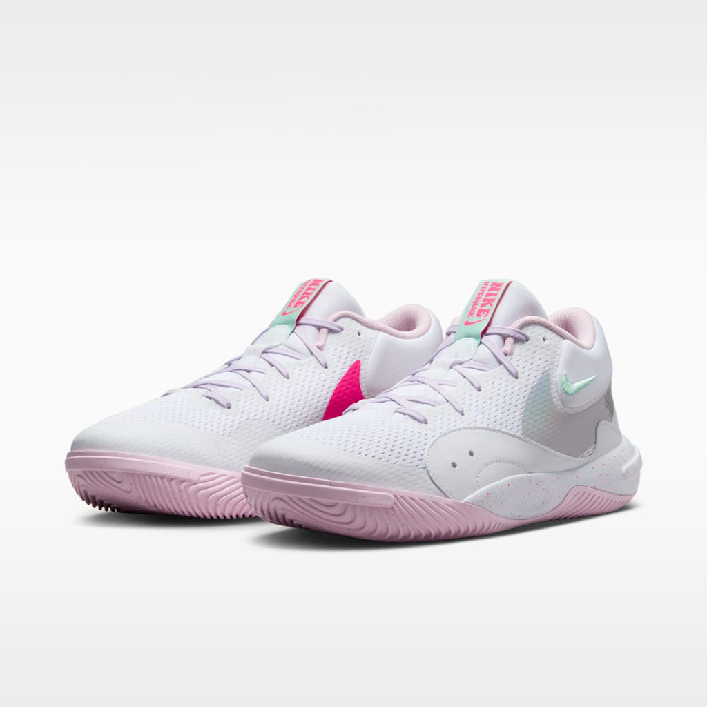 Nike Hyperquick SE Volleyball Shoes - White/Violet Mist/Mint Foam/Pink Foam - Image 5
