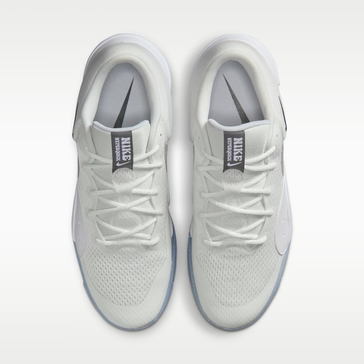 Nike Hyperquick SE Volleyball Shoes - Summit White/Pure Platinum/Metallic Silver - Image 4