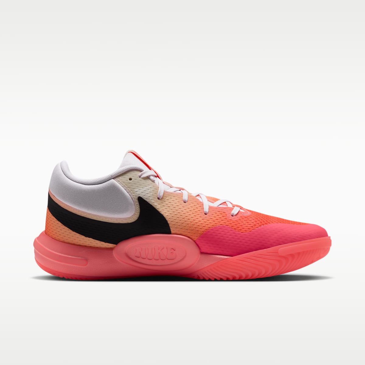 Nike Hyperquick SE Volleyball Shoes - Coconut Milk/Hot Lava/Cave Purple - Image 3