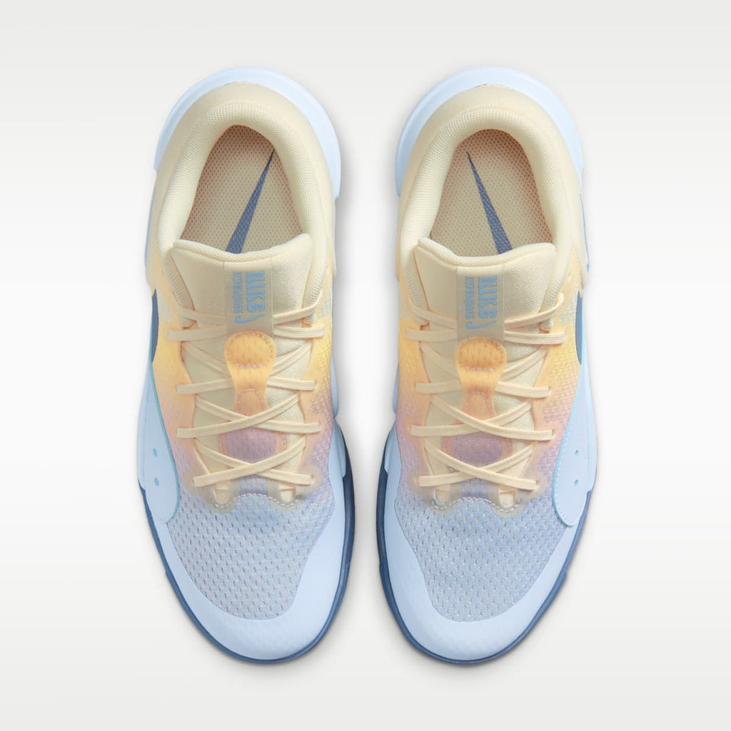 Nike Hyperquick SE Volleyball Shoes - Coconut Milk/Hydrogen Blue/Diffused Blue - Image 4