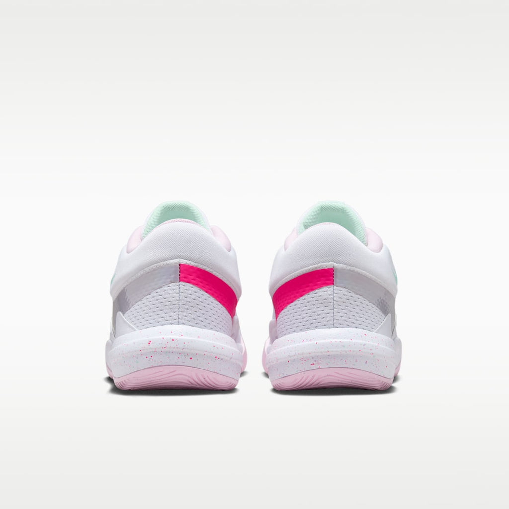 Nike Hyperquick SE Volleyball Shoes - White/Violet Mist/Mint Foam/Pink Foam - Image 6