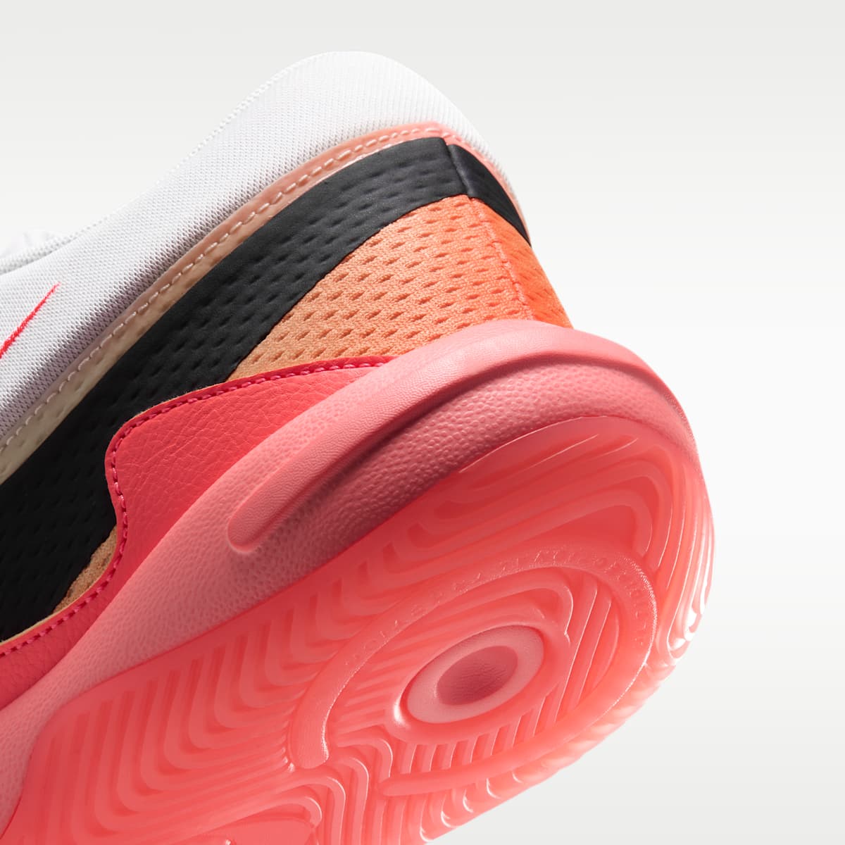Nike Hyperquick SE Volleyball Shoes - Coconut Milk/Hot Lava/Cave Purple - Image 8