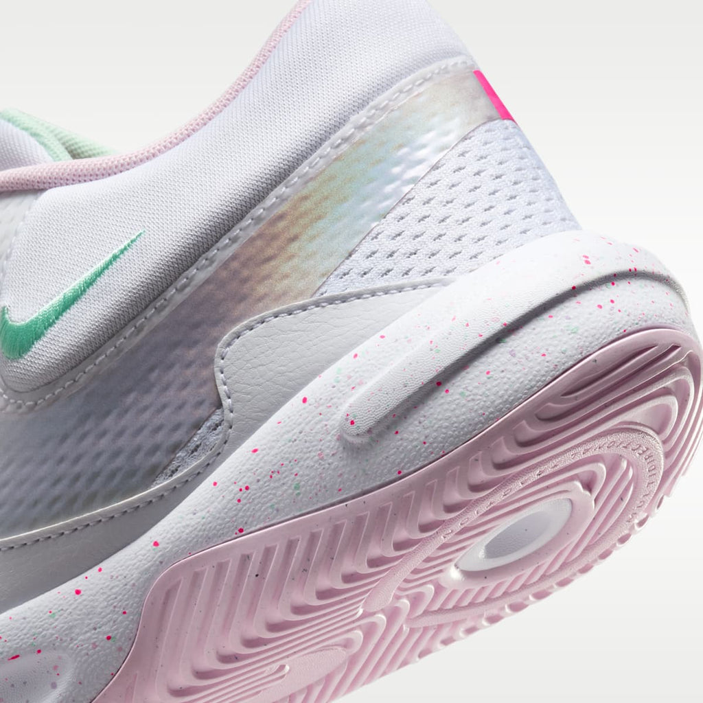 Nike Hyperquick SE Volleyball Shoes - White/Violet Mist/Mint Foam/Pink Foam - Image 8