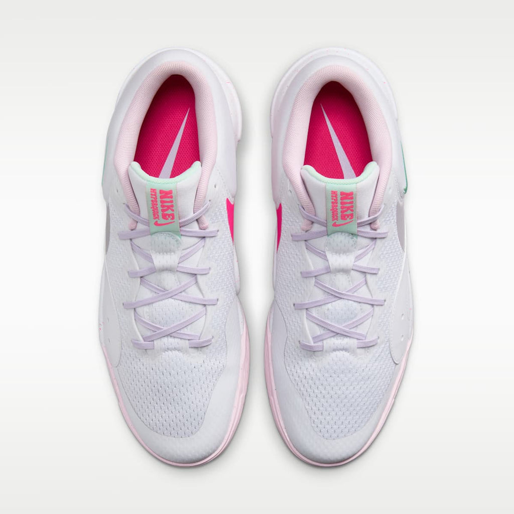 Nike Hyperquick SE Volleyball Shoes - White/Violet Mist/Mint Foam/Pink Foam - Image 4