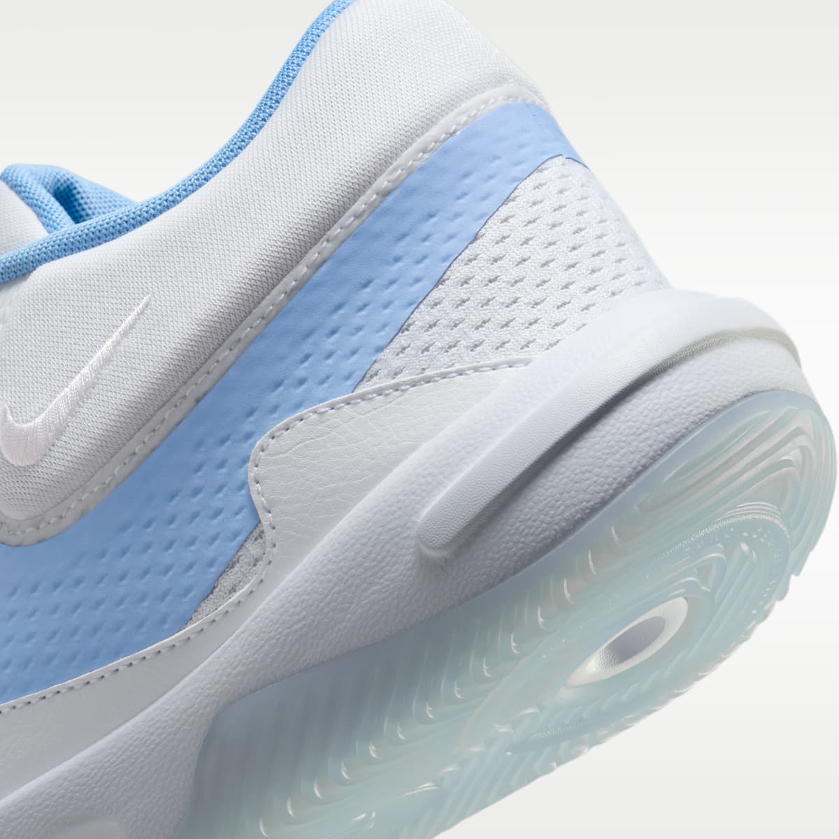 Nike Hyperquick Volleyball Shoes - White/Pure Platinum/Valor Blue - Image 8