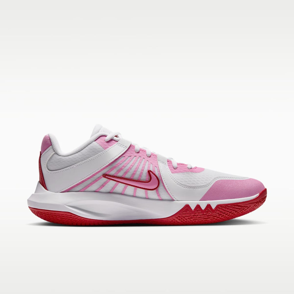 Nike Hyperspeed Court 2 Volleyball Shoes - White/University Red/Pink Rise - Image 3