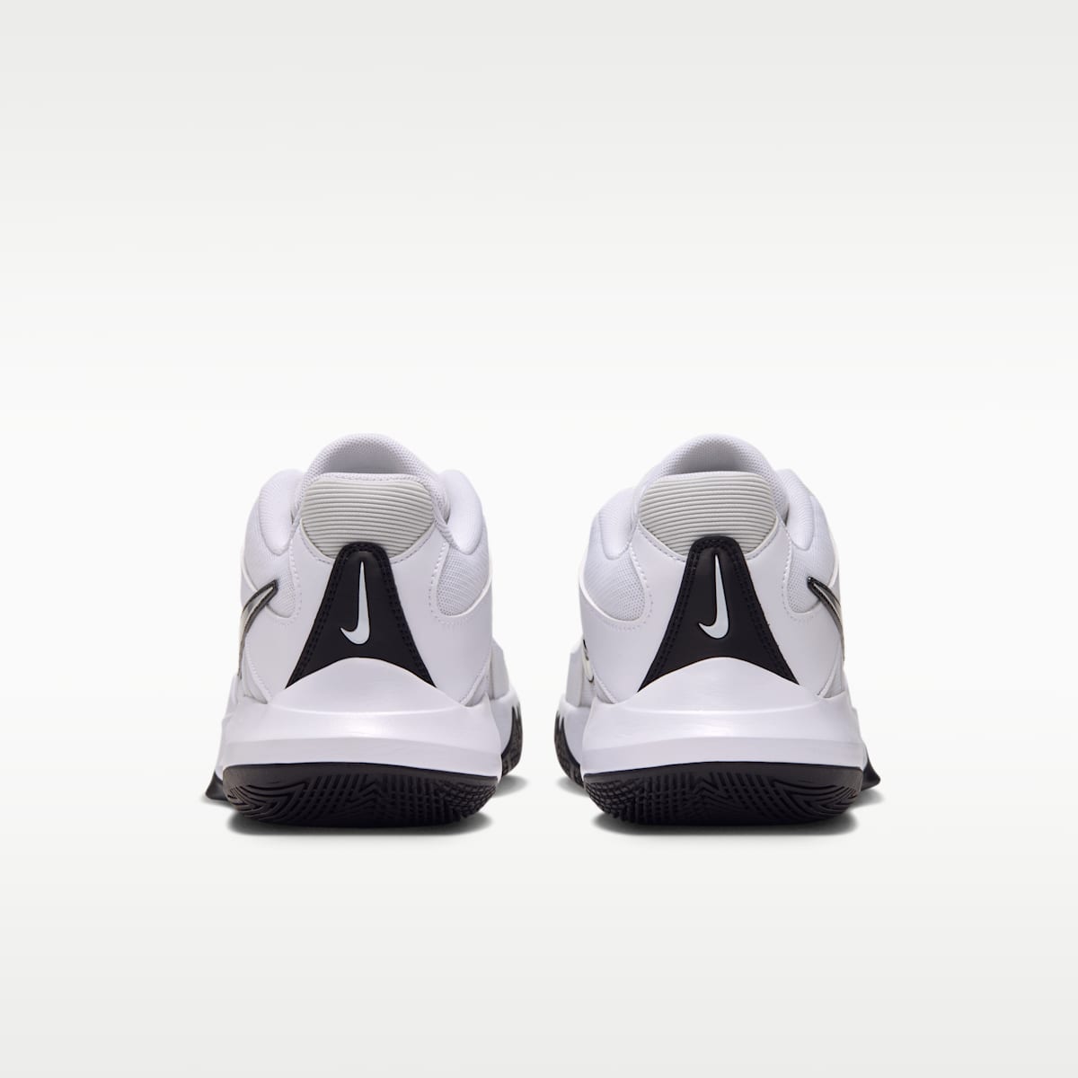 Nike Hyperspeed Court 2 Volleyball Shoes - White/Black/Metallic Silver - Image 6