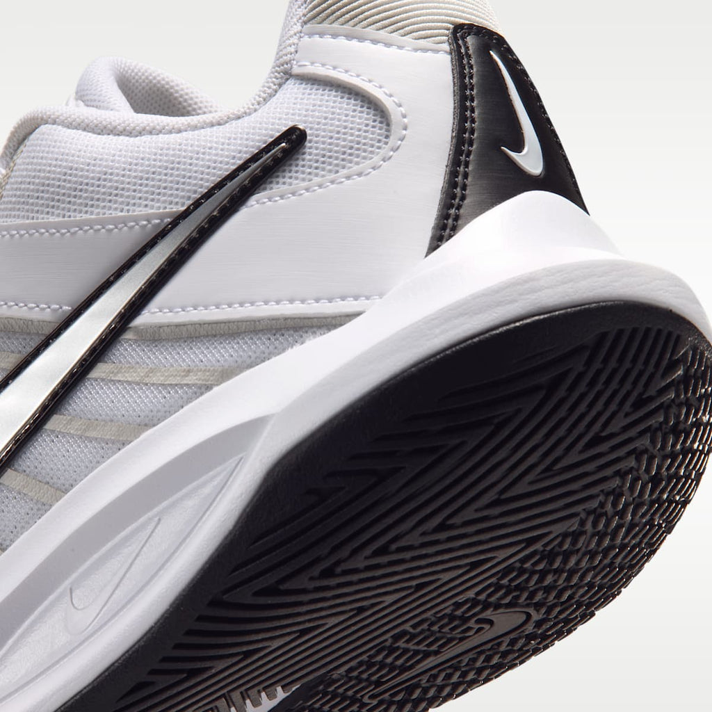 Nike Hyperspeed Court 2 Volleyball Shoes - White/Black/Metallic Silver - Image 8