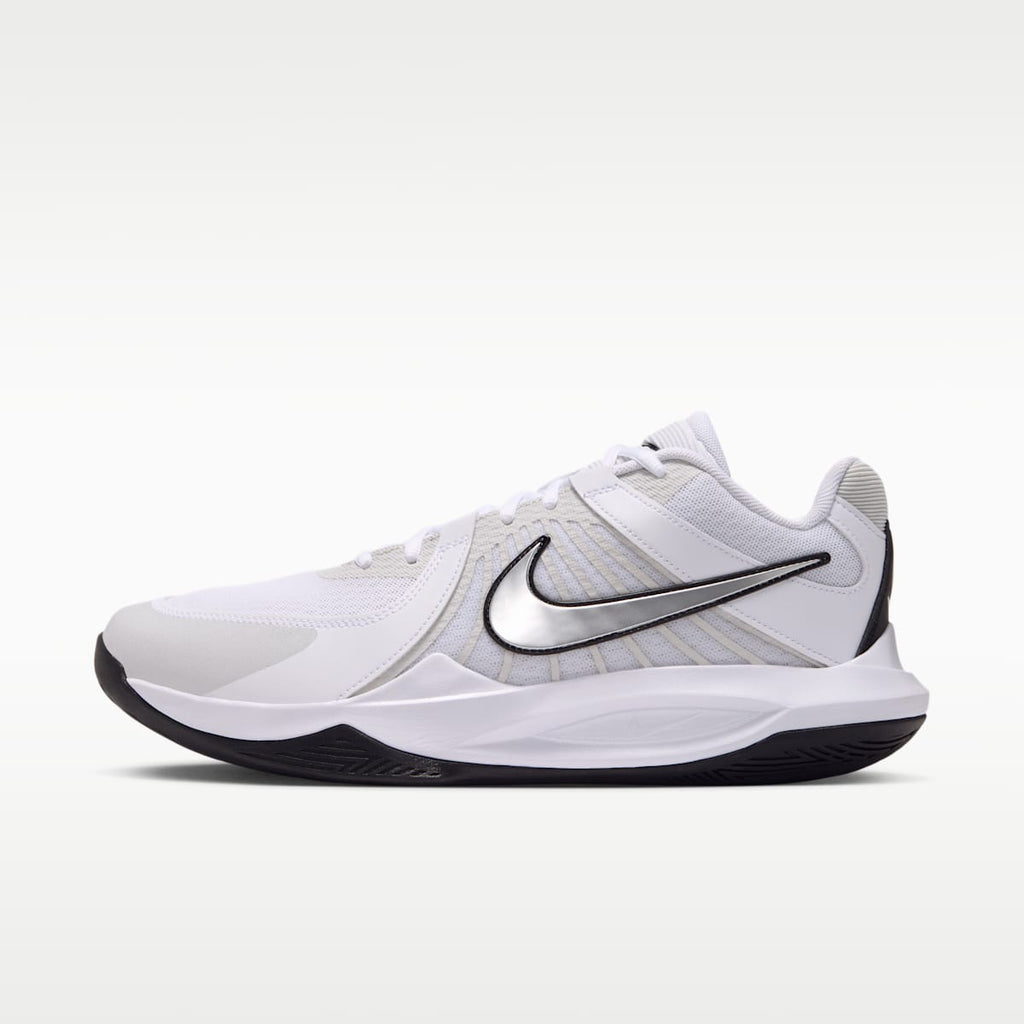 Nike Hyperspeed Court 2 Volleyball Shoes - White/Black/Metallic Silver - Image 1