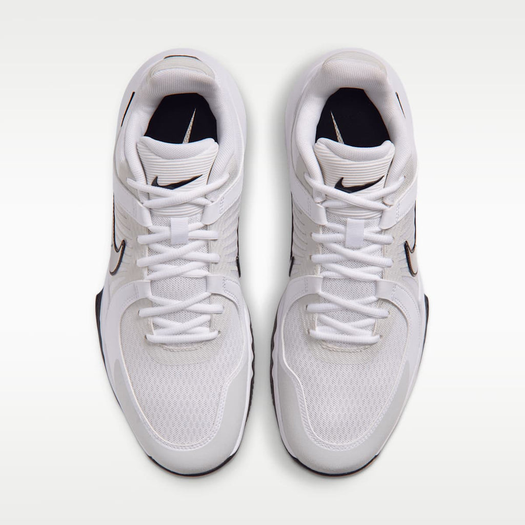 Nike Hyperspeed Court 2 Volleyball Shoes - White/Black/Metallic Silver - Image 4