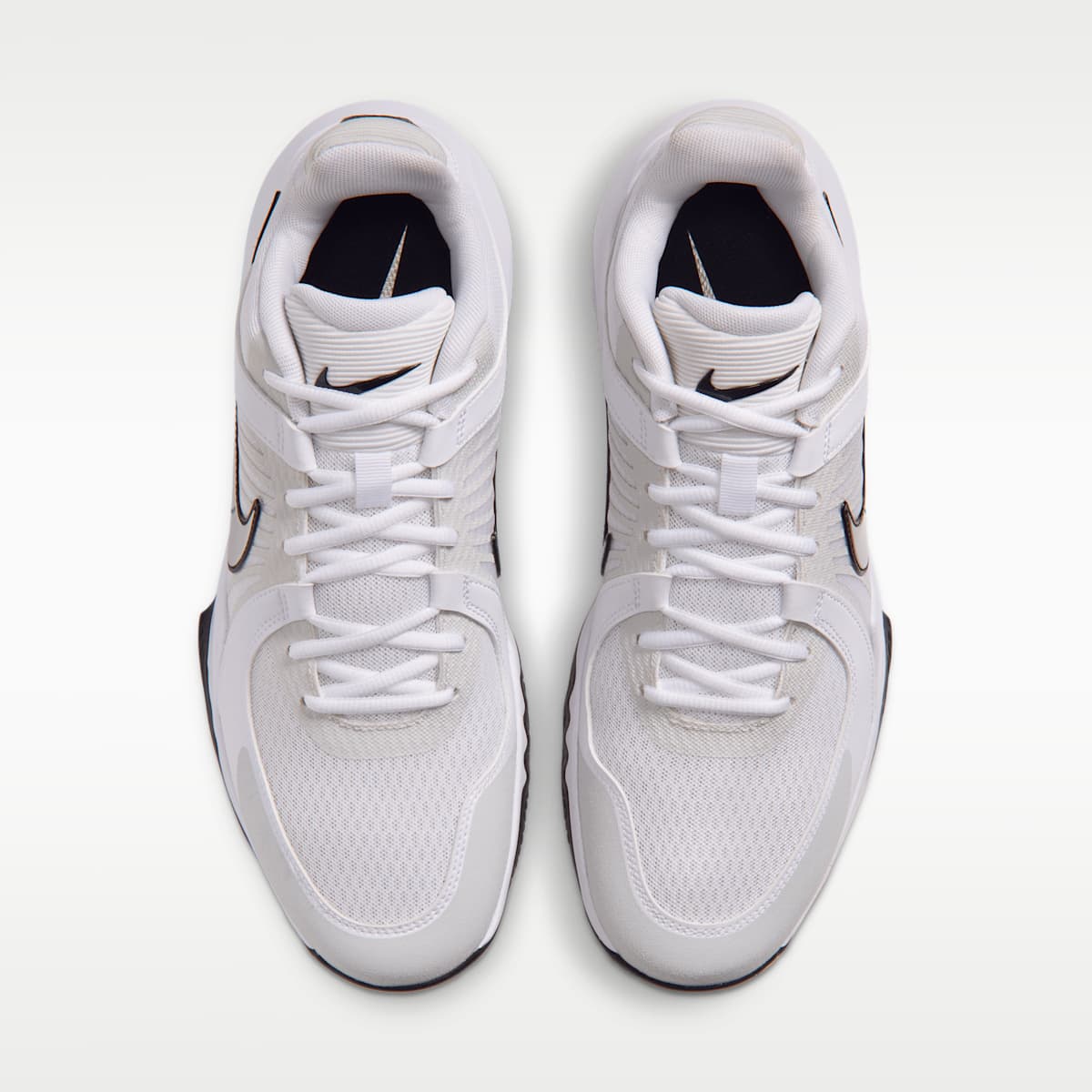 Nike Hyperspeed Court 2 Volleyball Shoes - White/Black/Metallic Silver - Image 4