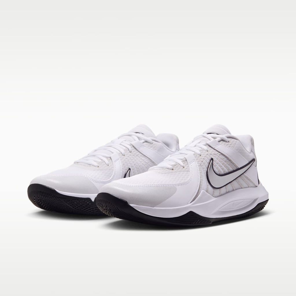 Nike Hyperspeed Court 2 Volleyball Shoes - White/Black/Metallic Silver - Image 5