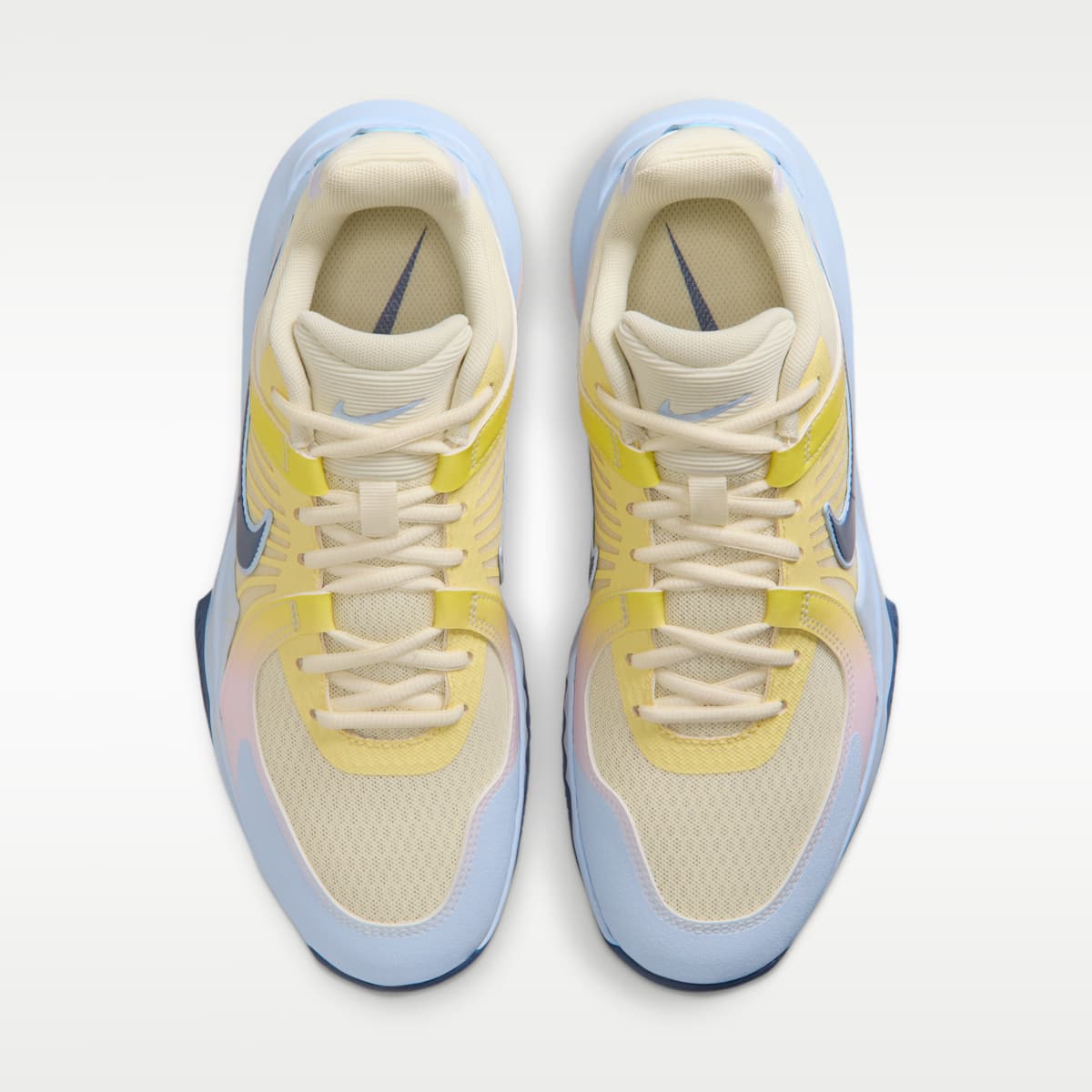 Nike Hyperspeed Court 2 SE Volleyball Shoes - Coconut Milk/Hydrogen Blue/Diffused Blue - Image 4