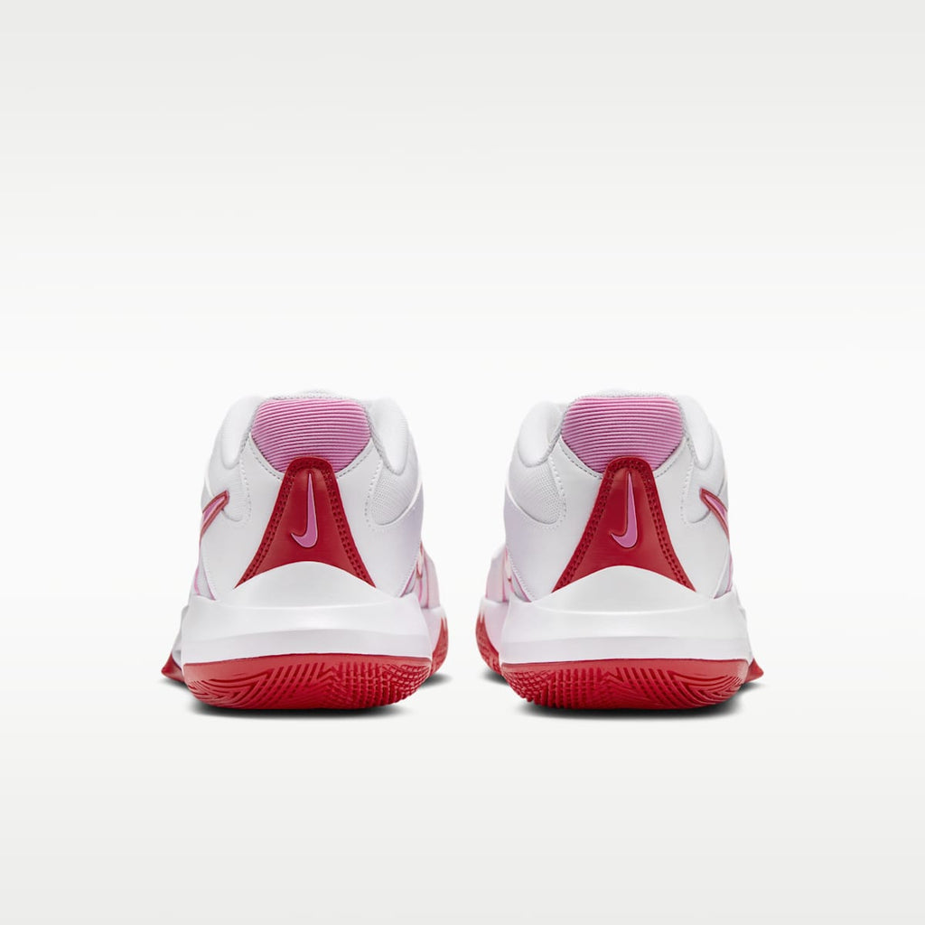 Nike Hyperspeed Court 2 Volleyball Shoes - White/University Red/Pink Rise - Image 6