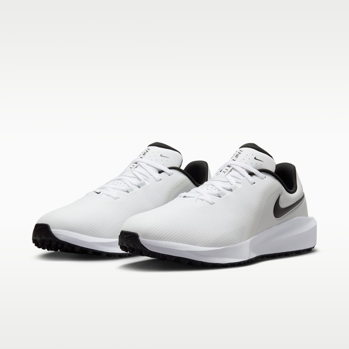 Nike Infinity G NN Golf Shoes (Wide) - White/Pure Platinum/Black - Image 5