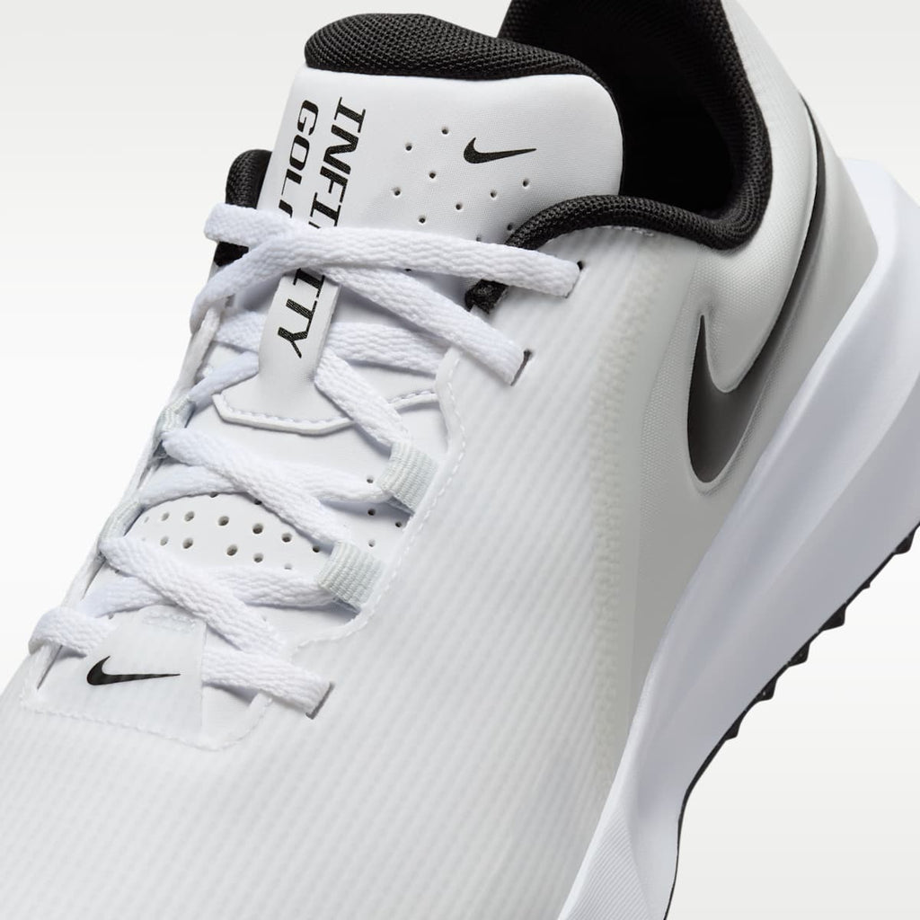 Nike Infinity G NN Golf Shoes (Wide) - White/Pure Platinum/Black - Image 7