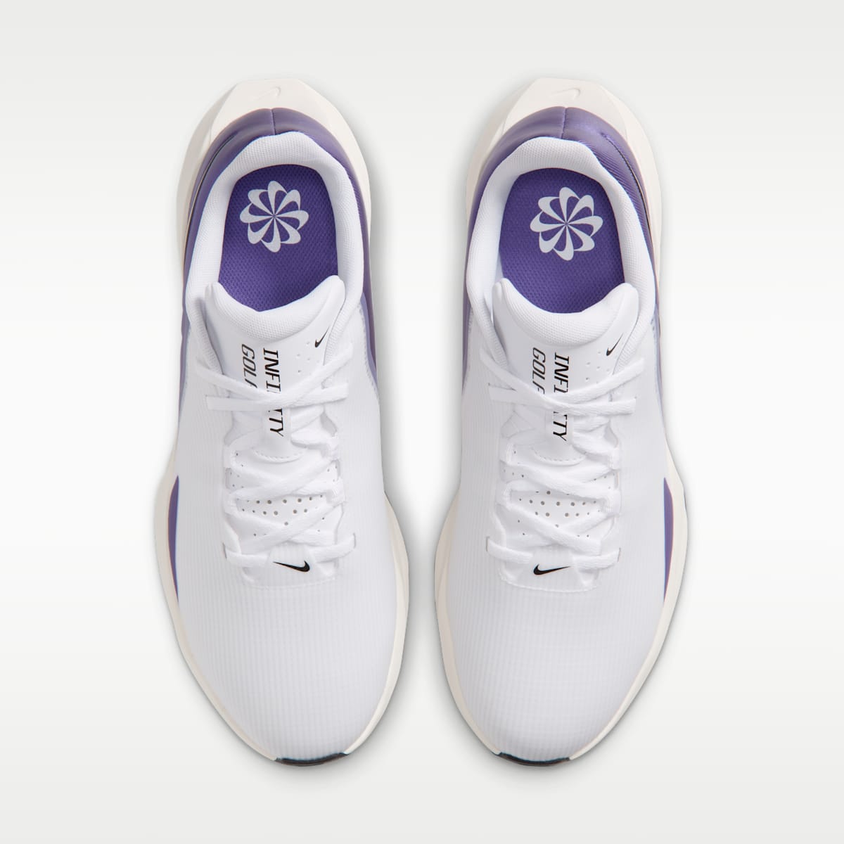 Nike Infinity G NN Golf Shoes - White/Dark Iris/Pale Ivory/White - Image 4