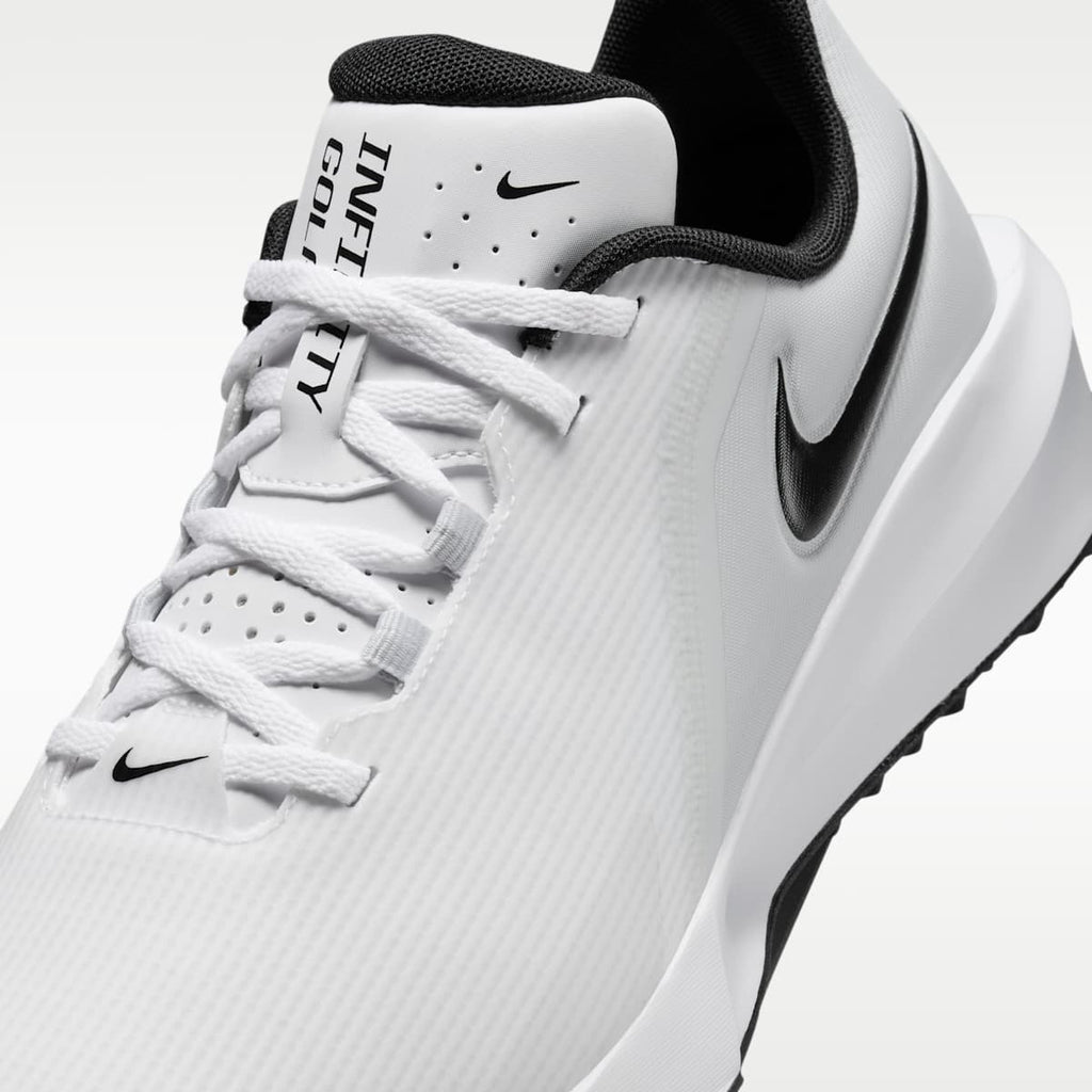 Nike Infinity G NN Golf Shoes - White/Pure Platinum/Black - Image 7