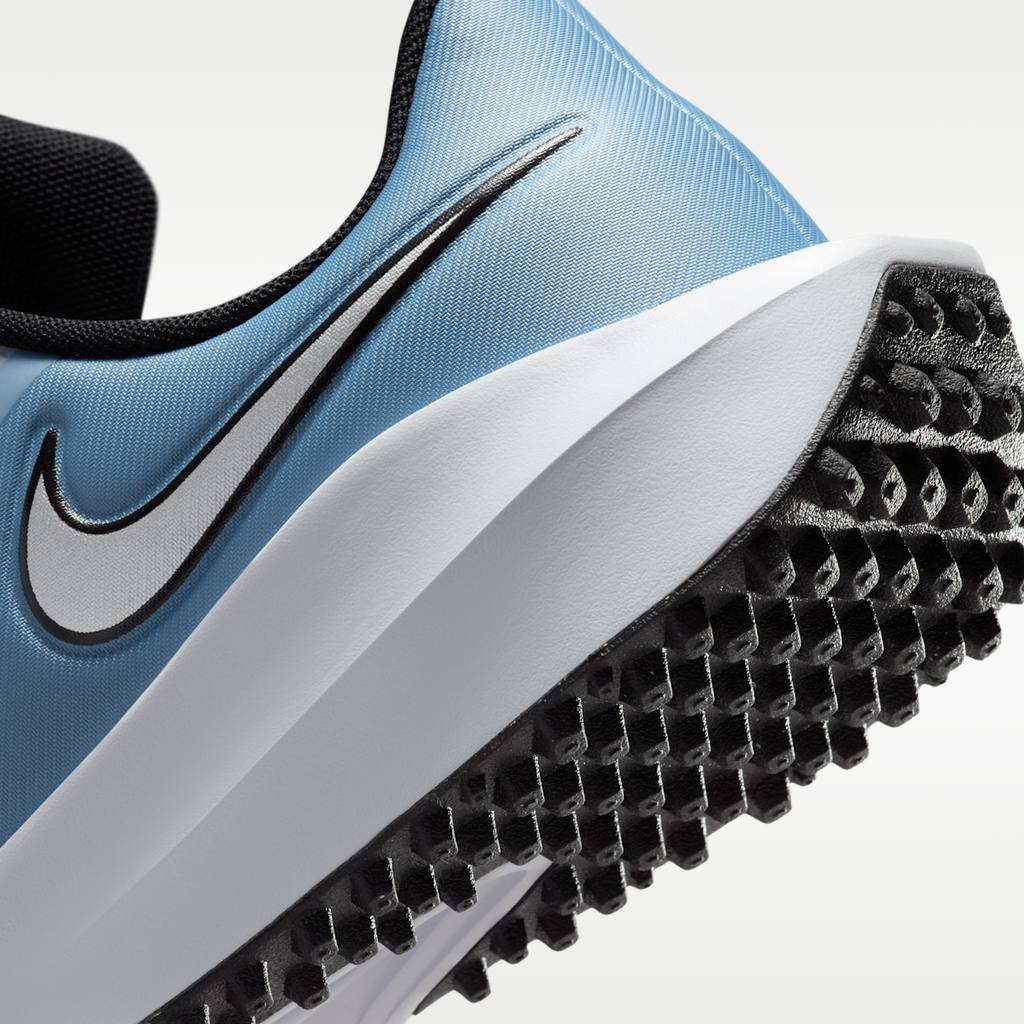 Women's Nike Infinity G NN Golf Shoes - White/Work Blue/Metallic Silver