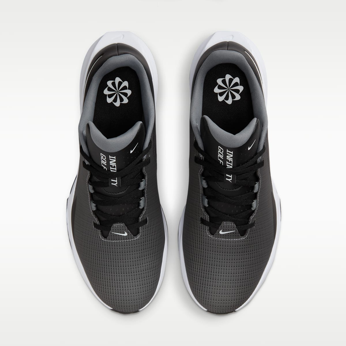 Nike Infinity G NN Golf Shoes - Black/Smoke Grey/White - Image 4