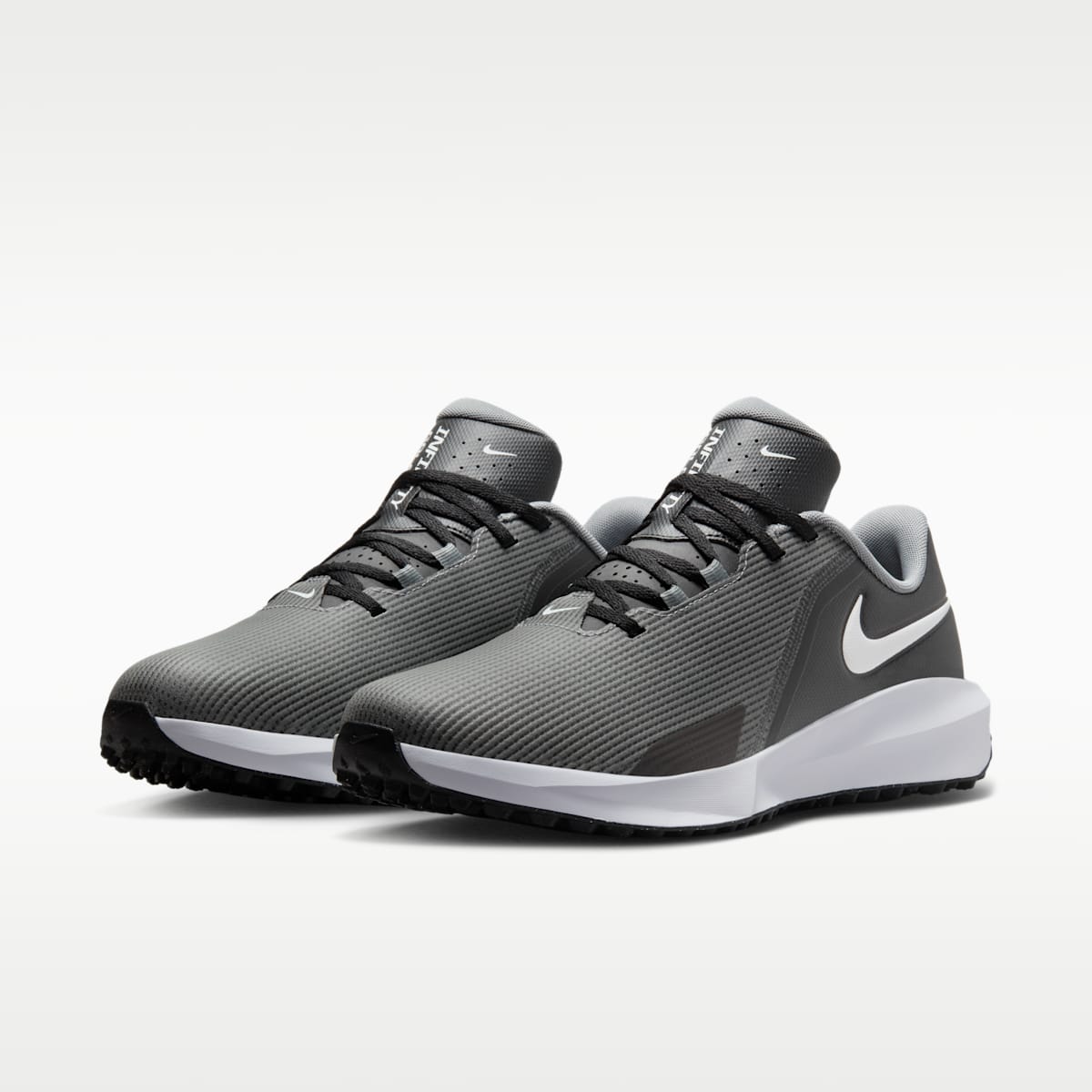 Nike Infinity G NN Golf Shoes - Black/Smoke Grey/White - Image 5