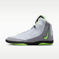 Nike Inflict 4 Wrestling Shoes - Football Grey/Anthracite/White/Lime Blast - Image 1