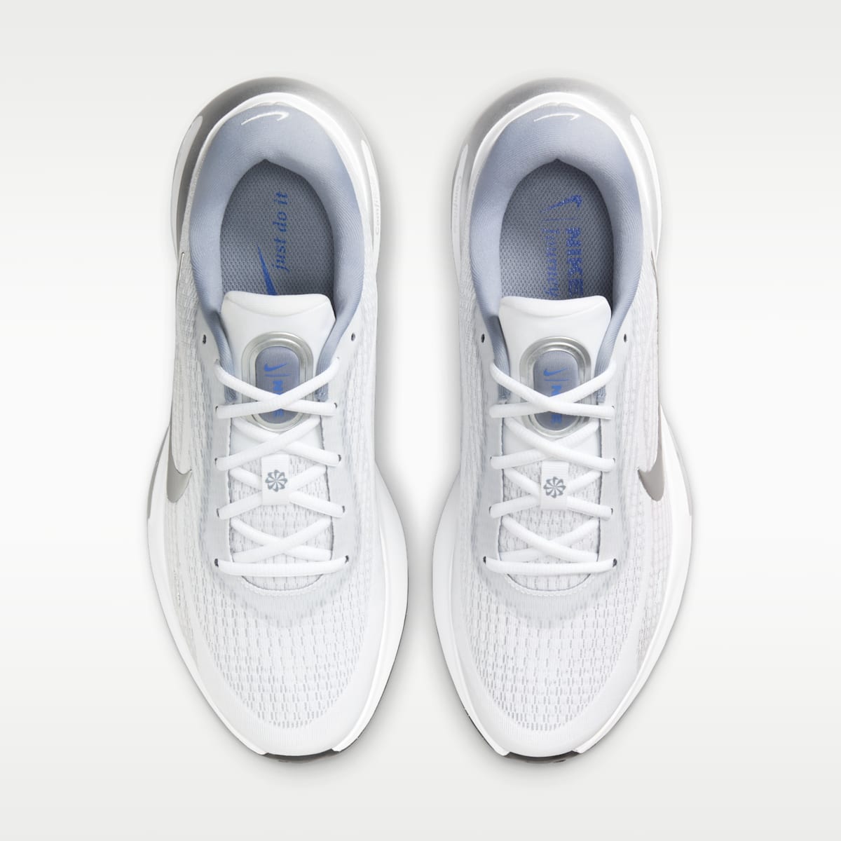 Nike Journey Run Men's Road Running Shoes - White/Black/Ashen Slate/Metallic Silver - Image 4