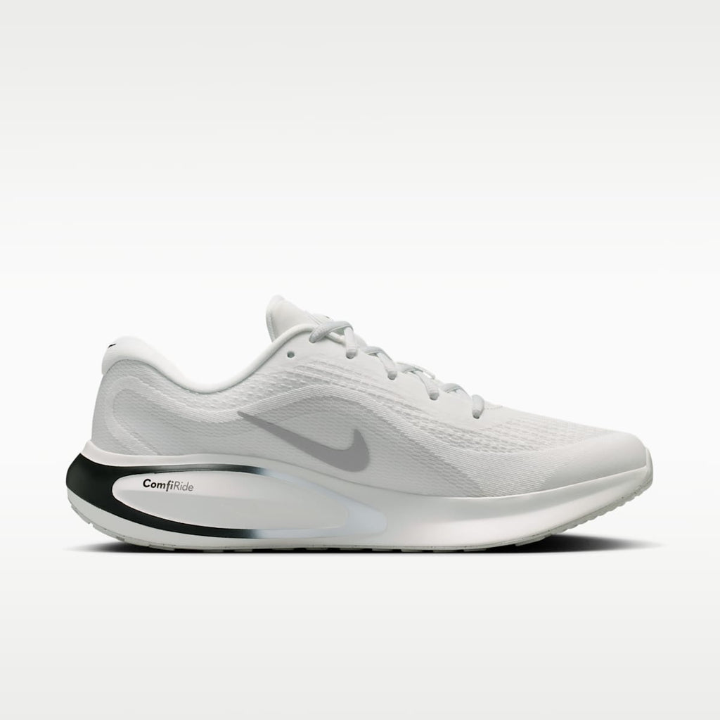 Nike Journey Run Men's Road Running Shoes - Summit White/Black/White/Metallic Silver - Image 3
