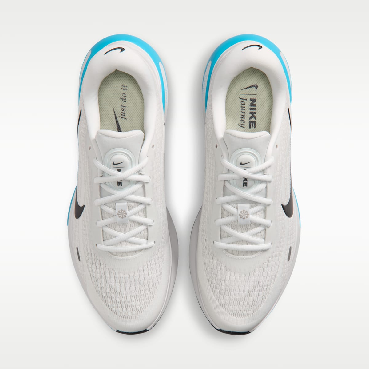 Nike Journey Run Men's Road Running Shoes - Off White/Vast Grey/College Grey/Dark Smoke Grey - Image 4