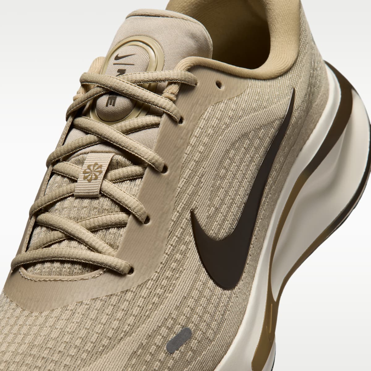 Nike Journey Run Men's Road Running Shoes - Desert Khaki/Sail/Filbert/Dark Hazel - Image 7