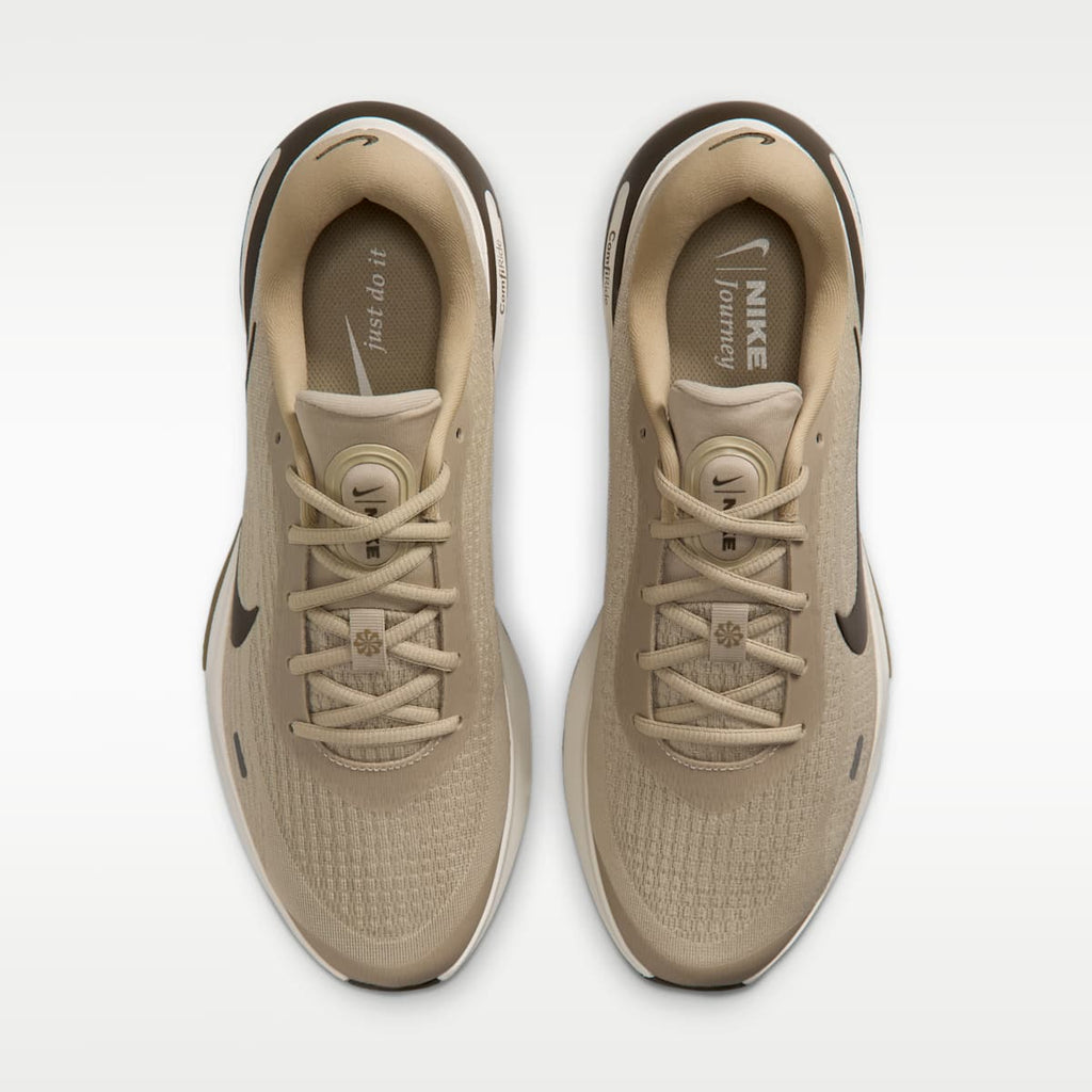 Nike Journey Run Men's Road Running Shoes - Desert Khaki/Sail/Filbert/Dark Hazel - Image 4